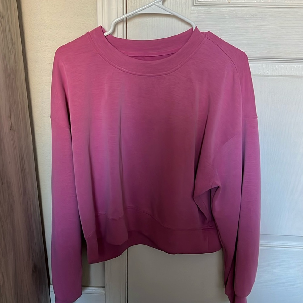 Pink softstreem gently used crew neck